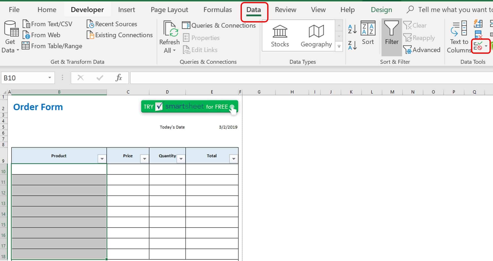 All about Sales Order Processing Smartsheet